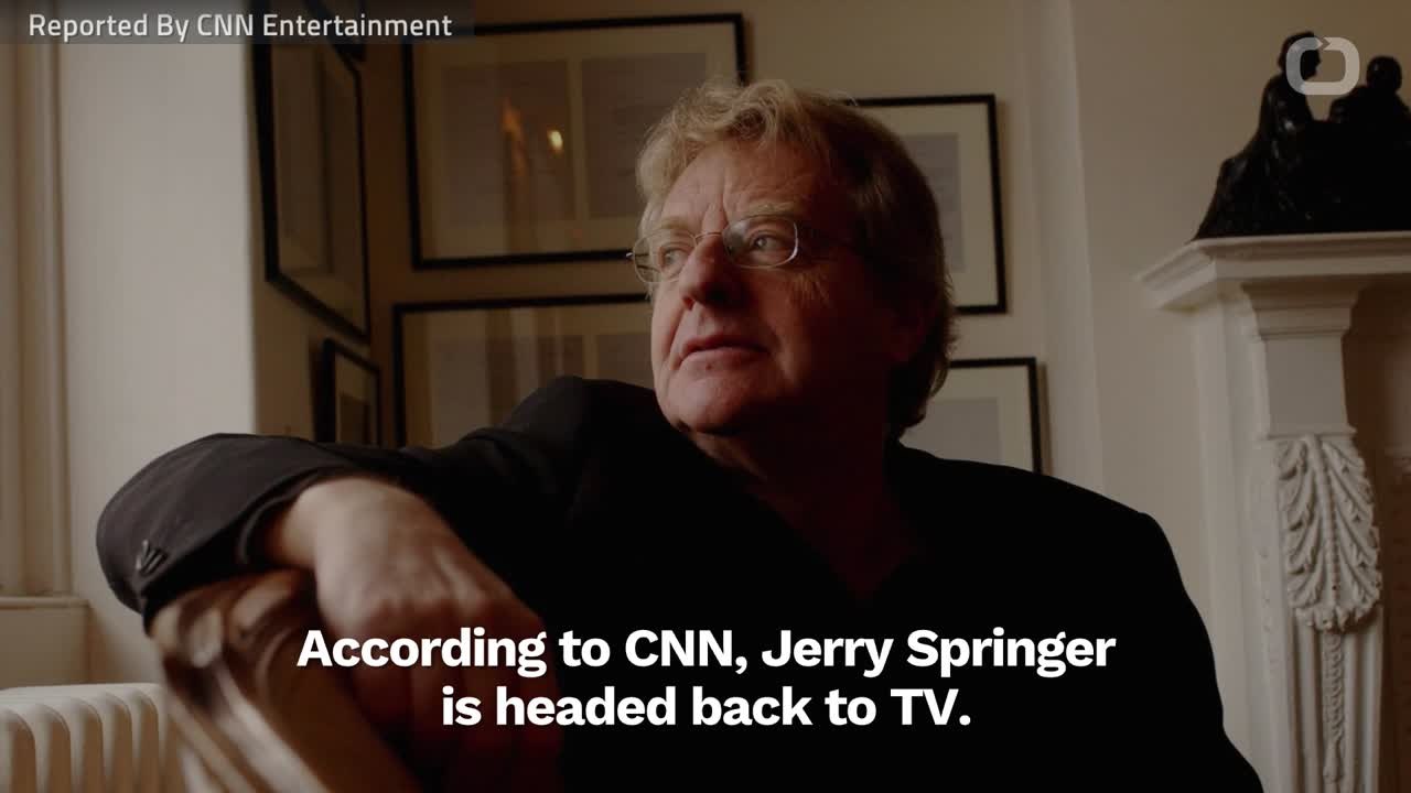 Jerry Springer Is Coming Back To TV As A Judge