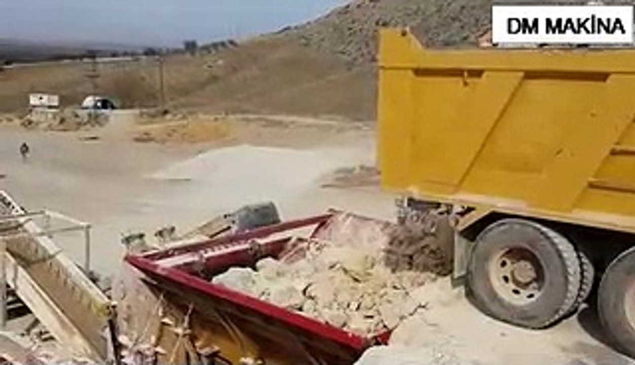 DM MAKİNA - MOBİL KONKASÖR TAŞ KIRMA MAKİNALARI Kapalı Devre
