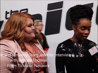 The Voice Top 11 Interviews MaKenzie and Kennedy of Team Jennifer
