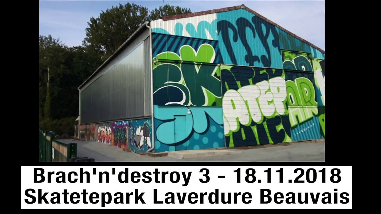 Contest de skateboard Brach'n"Destroy 3 Finale jeunes moins 18ans Beauvais