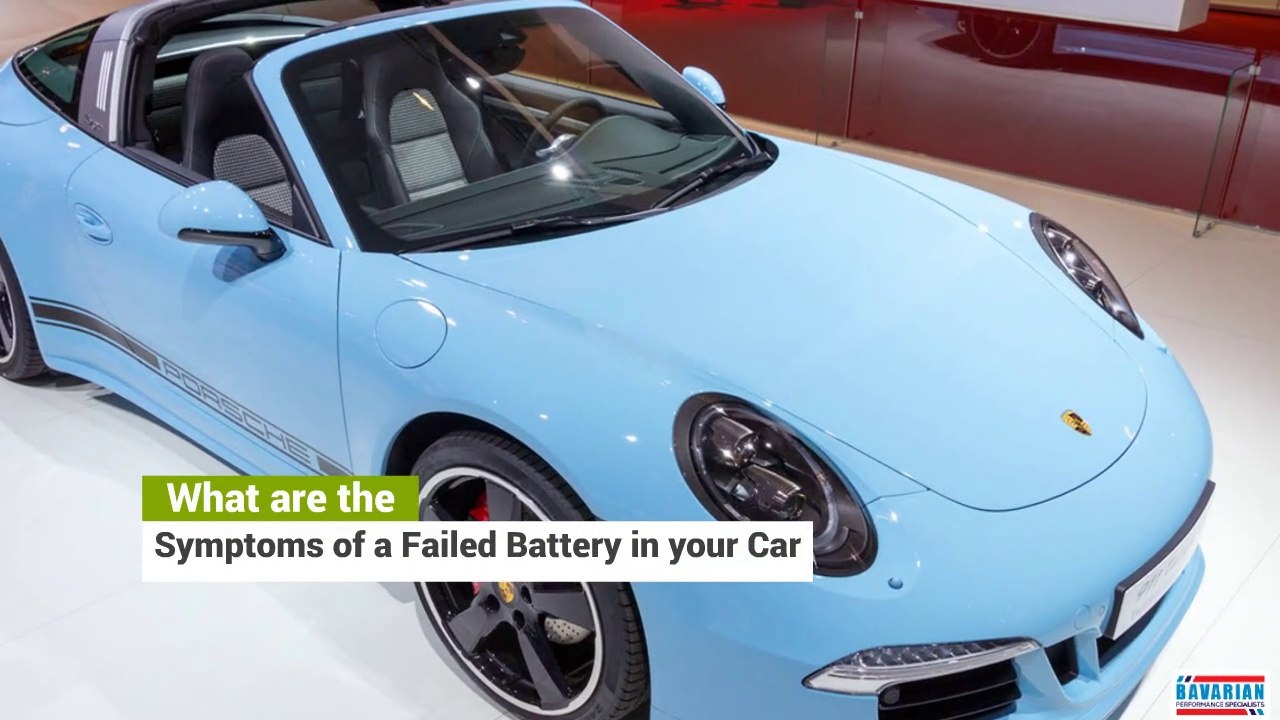 What are the Symptoms of a Failed Battery in your Car