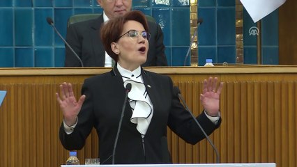 Akşener: 'Bugün yeter artık diyorsan gel İYİ Parti'ye' - TBMM