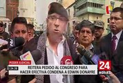 Congresistas se pronunciaron sobre pedido de levantamiento de inmunidad de Edwin Donayre