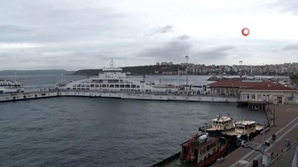 Bozcaada Feribot Seferlerine Fırtına Engeli