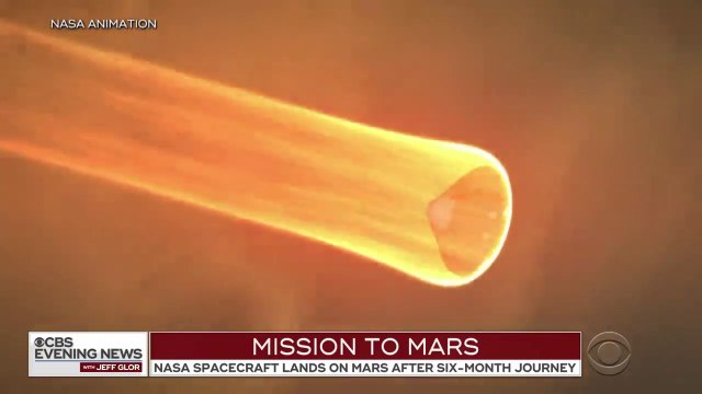 NASA's Insight lander touches down on Mars