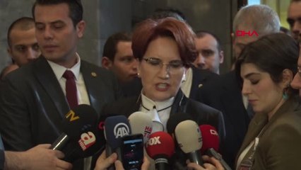 İyi Parti Genel Başkanı Meral Akşener Partisinin Grup Toplantısı Sonrasında Soruları Yanıtladı
