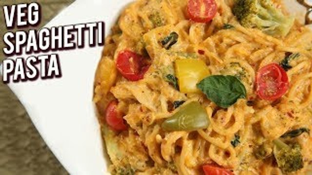 One Pot Pasta Recipe - Easy Homemade Veg Spaghetti Pasta - Italian Pasta Recipe - Ruchi