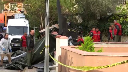 Askeri helikopterin düşmesi - Enkaz Kaldırma (1) - İSTANBUL