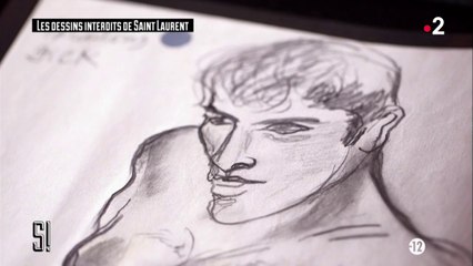 Les dessins interdits de Saint Laurent - Stupéfiant !