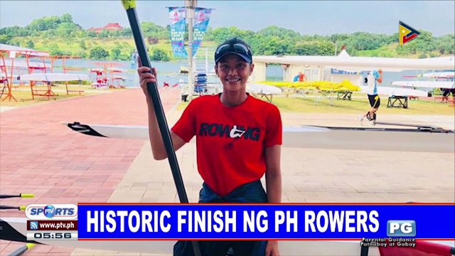 Historic finish ng PH rowers