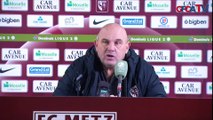 J15 - La réactions des entraineurs après FC Metz / Gazélec Ajaccio (1-0) !