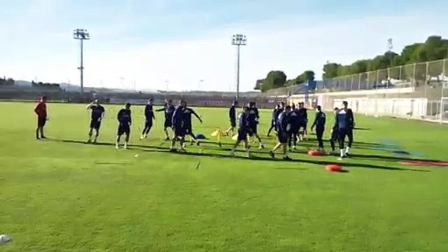Entrenamiento Físico del Real Zaragoza