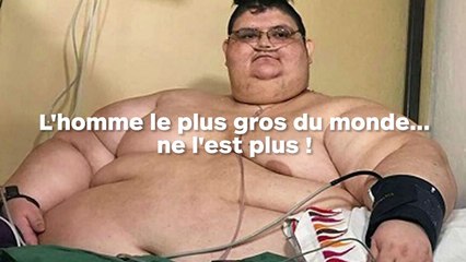 L'homme le plus gros du monde a perdu 300 kilos !