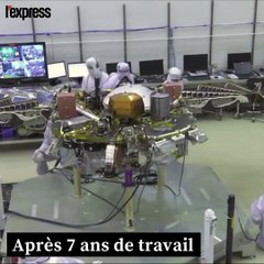 La sonde Insight a atterri sur Mars