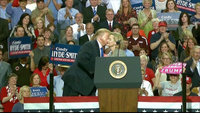 Trump rallies for embattled Senator Hyde-Smith in Mississippi