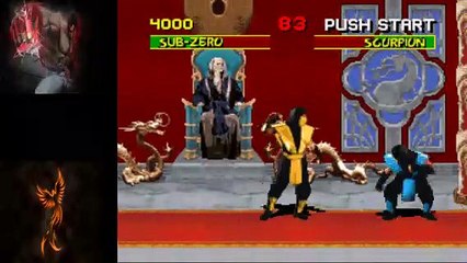 Apanhando no mortal kombat (super nintendo)