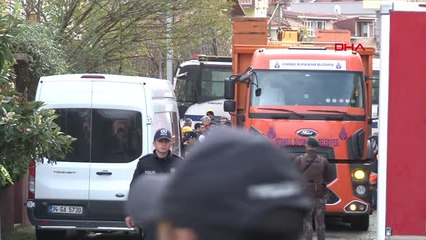 İstanbul Sancaktepe'de Düşen Helikopterin Enkazı Kaldırılıyor 1