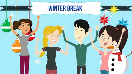 Tips to make your winter break productive.