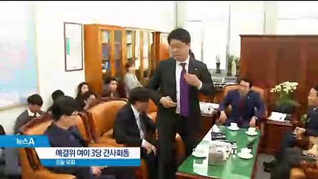 野 “세수 4조 원 빈다”…예산 심의 이틀째 파행