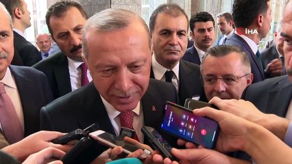 Cumhurbaşkanı Erdoğan: ' Karşılıklı mutabakat yapıyorsak, karşılıklı jestlerimiz tabii ki olacak”