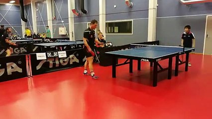 Le point le plus chanceux en tennis de table