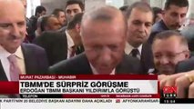 Erdoğan TBMM Başkanı Binali Yıldırım ile görüştü