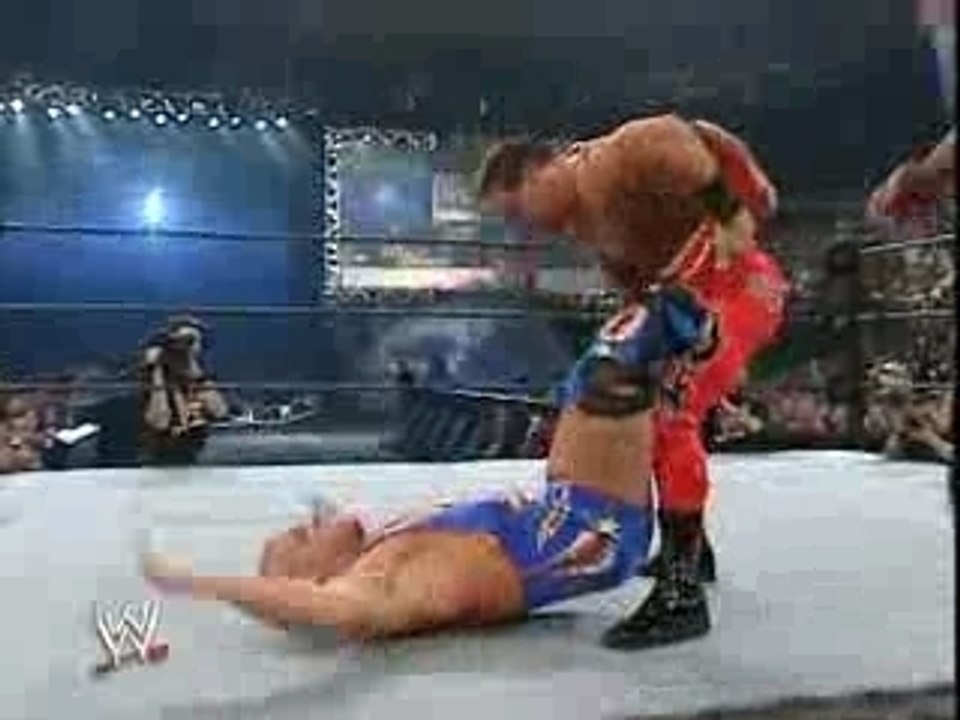 Chris Benoit VS Kurt Angle VI, WWE Royal Rumble 2003, Part 1