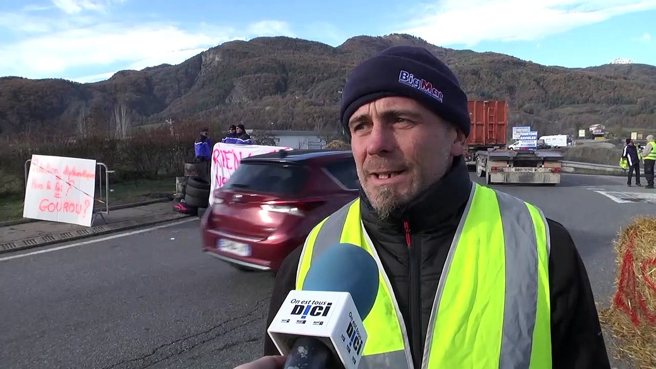 Gilets jaunes / Jour 11 : les gilets jaunes toujours mobilisés au rond-point de La Saulce