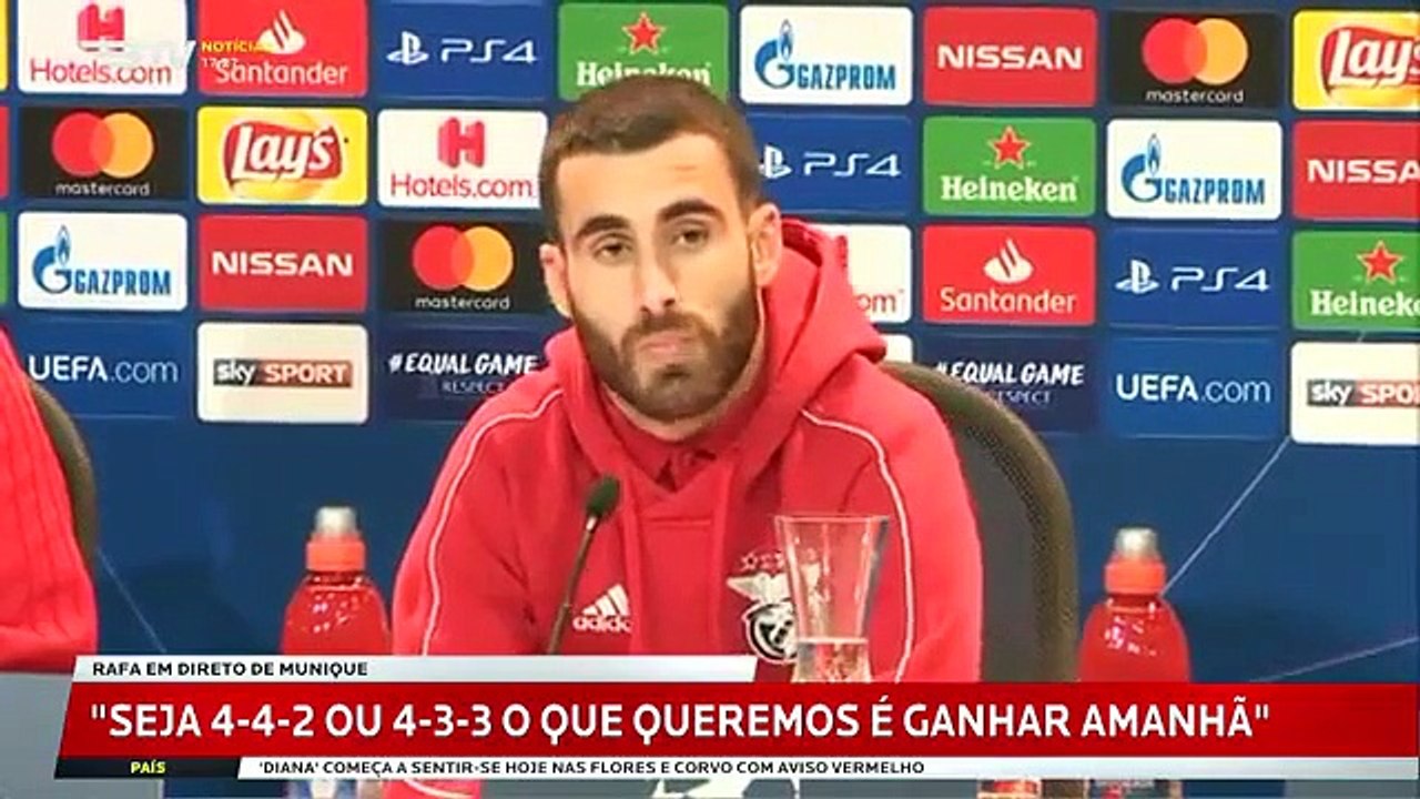 VÍDEO: A insólita pergunta de um jornalista a Rafa