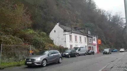 Un arbre menace de tomber sur la Chaussée Napoléon à Huy