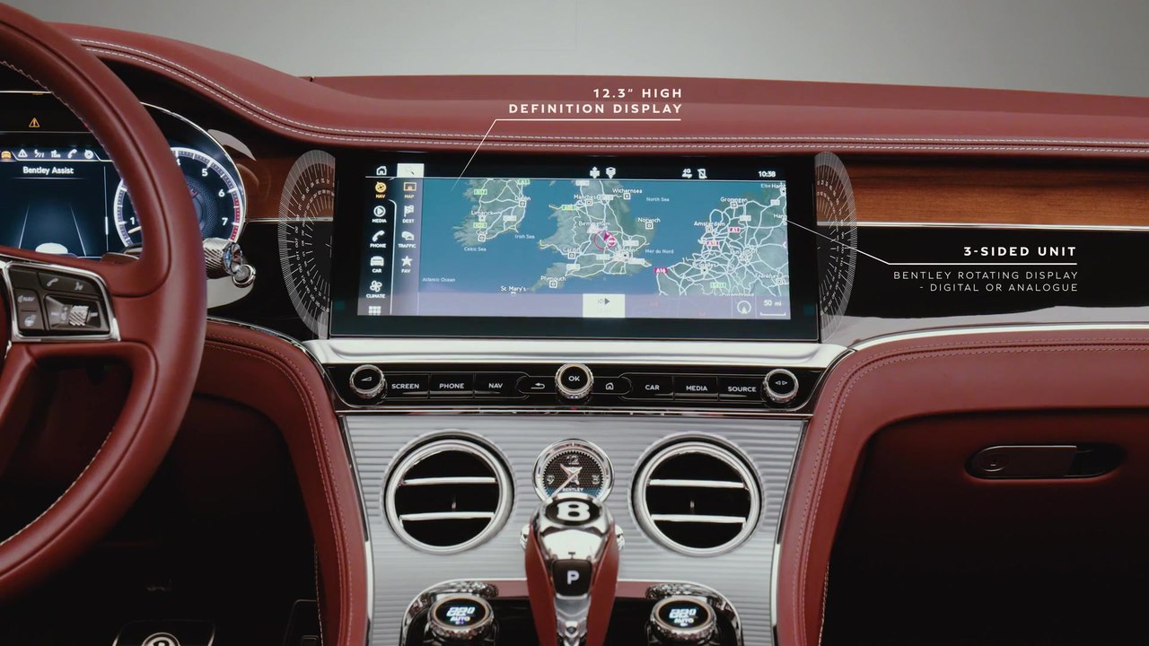 Bentley Continental GT Convertible - Bentley Rotating Display