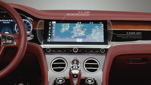 Bentley Continental GT Convertible - Bentley Rotating Display