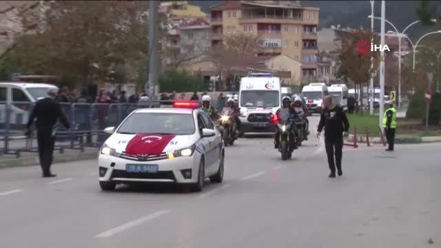 Düşen Helikopterde Şehit Olan Üsteğmen Son Yolculuğuna Uğurlanıyor