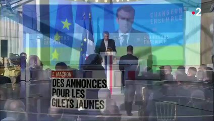 Emmanuel Macron : peu d’annonces pour les "gilets jaunes"