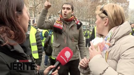 Gilets jaunes : Salhia Brakhlia traitée de ''grosse p..'' (Quotidien) - ZAPPING TÉLÉ DU 27/11/2018