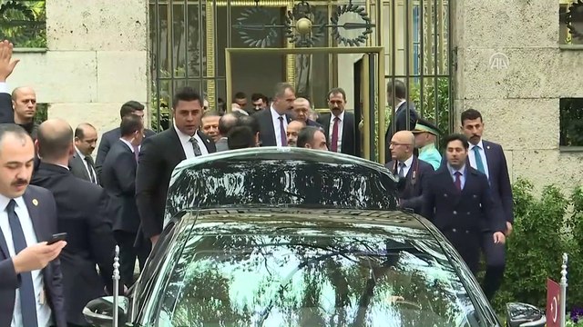 Cumhurbaşkanı Erdoğan, TBMM Başkanı Yıldırım ile bir araya geldi - TBMM