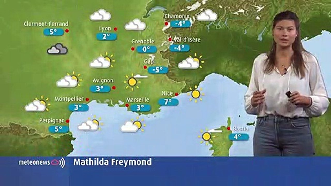 Votre météo du mercredi 28 novembre : un temps sec et ensoleillé