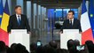 Déclaration conjointe du Président de la République, Emmanuel Macron, et Klaus Iohannis, Président de la Roumanie au Centre Georges Pompidou