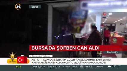Bursa'da şofben can aldı