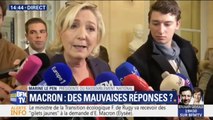 Marine Le Pen fustige 