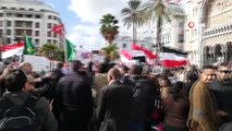 Tunus'ta Halk Suudi Veliaht Prens'in Ziyaretini Protesto Etti