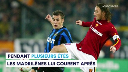 Le jour où Totti a failli quitter la Roma pour être l’empereur de Madrid