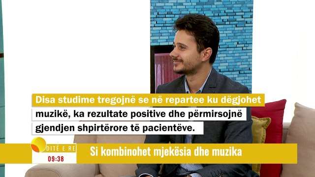 Emisioni Ditë e re - Kombinimi I mjeksisë dhe muzikes