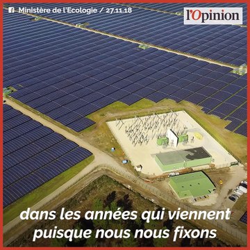 L’Etat consacrera jusqu’à 8 milliards d’euros par an aux énergies renouvelables