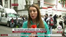 SNTE se reúne con AMLO; desconocen a Alfonso Cepeda como dirigente