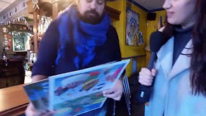 An Artist In The Totterdown Art Trail!