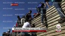 Agentes de EU lanzan gas lacrimógeno contra migrantes en la frontera