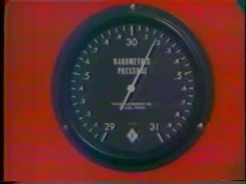 WJW-TV8 Cleveland - ANCIENT weather set with Howard Hoffman!