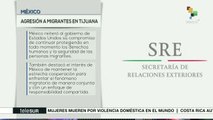 México pide a EE.UU. investigar hechos registrados en la frontera