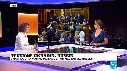 Anastasiya Shapochkina :" Si ce point de passage est bloqué, il n'est plus possible d'accéder en Mer d'Azov."